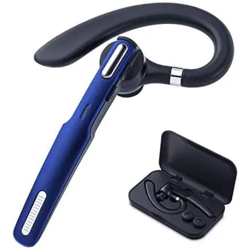 Candeo Bluetooth Headset V4.2, Wireless Bluetooth Earpiece Hands-Free Earphones with Noise Cancellation Mic for Driving/Business/Office/Home, Compatible with iPhone and Android Cell Phones Candeo Bluetooth Headset V4.2, Wireless Bluetooth Earpiece Hands-Free Earphones with Noise Cancellation Mic for Driving/Business/Office/Home, Compatible with iPhone and Android Cell Phones