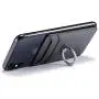 Phone Card Holder with Ring Grip for Back of Phone,Adhesive Stick-on Credit Card Wallet Pocket for iPhone,Android and Smartphones (Metal) Phone Card Holder with Ring Grip for Back of Phone,Adhesive Stick-on Credit Card Wallet Pocket for iPhone,Android and Smartphones (Metal)