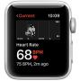 Apple Watch Series 3 (GPS + Cellular, 38mm) - Silver Aluminum Case with White Sport Band