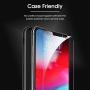 OMOTON [4-Pack] Screen Protector for iPhone Xs & iPhone X, 5.8 inch - Tempered Glass / Guide Frame / Easy Installation