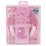 Kids Headphones - Funcl On-Ear Stereo Kids Headsets for Boys/Girls/Children/Teens, HD Microphone, Safe Materials, Limited Volume, 3.5mm Jack, iPads/Smartphones/Tablets/Laptops/Kindles (Peach)