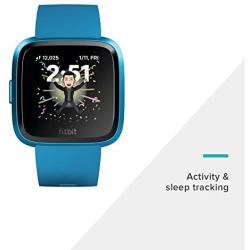 Fitbit Versa Lite Edition Smart Watch, One Size (S and L Bands Included)