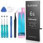 ELECKING 2300mAh Battery Replacement Compatible with iPhone 6S, High Capacity Replacement Li-ion Battery (for IP6S Only) with Professional Repair Tool Kits, Adhesive Strips and Instruction