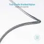 iPhone Charger Cable, MFi Certified Lightning Cable 5Pack 1ft/3ft/3ft/5ft/5ft Nylon Braided High Speed iPhone Charging Cord Compatible with iPhone 11/11 Pro/X/XS/XR/XS Max/SE/8/8P/7/7P/6S/6/5 iPad iPhone Charger Cable, MFi Certified Lightning Cable 5Pack 1ft/3ft/3ft/5ft/5ft Nylon Braided High Speed iPhone Charging Cord Compatible with iPhone 11/11 Pro/X/XS/XR/XS Max/SE/8/8P/7/7P/6S/6/5 iPad