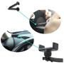 Miniclue Behind Tachometer Bolt-On Smartphone Cell Phone Cup Mount GPS Holder with Cradle Rotatable Clip for Mini Cooper R60 Countryman or R61 Paceman,1 Pack