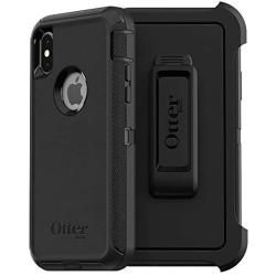 OtterBox DEFENDER SERIES SCREENLESS EDITION Case for iPhone Xs & iPhone X - Retail Packaging - BLACK