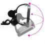 Koomus Air Vent Universal Smartphone Car Mount Holder Cradle for all iPhone and Android devices - Retail Packaging - Black