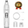 Petural Dog Nail Grinder Upgraded 2 Speed Pet Nail Trimmer Gentle Painless Electric Paws Grooming Trimming Small Medium Large Dogs Cats Portable Rechargeable