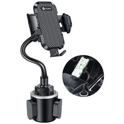 VICSEED Upgraded Ultra Stable Cup Holder Phone Mount Cup Phone Holder for Car Universal Phone Cup Mount Fit for iPhone SE 11 Pro Max Xs Xr X 9 8 7Plus, Galaxy Note10 S20+ S10+ S9 Google LG All Phone