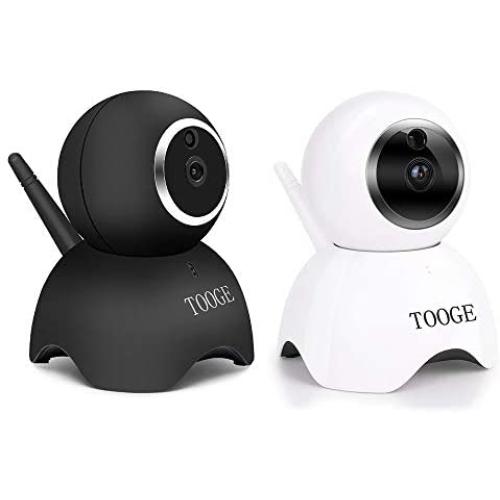 WiFi Indoor Camera Black+White Bundle