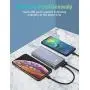 Updated 25000mAh Power Bank for Phone, Ultra Compact Portable Charger External Battery Pack for Cell Phone with USB C/ A in Dual Port Compatible with iPhone 6/6s/7/8/X/XS/XR/11/SE2, iPad, Dusty Blue Updated 25000mAh Power Bank for Phone, Ultra Compact Portable Charger External Battery Pack for Cell Phone with USB C/ A in Dual Port Compatible with iPhone 6/6s/7/8/X/XS/XR/11/SE2, iPad, Dusty Blue