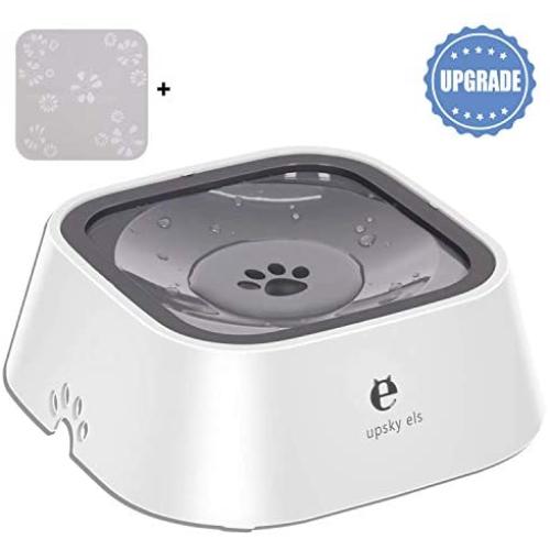 UPSKY Dog Bowl Dog Water Bowl No-Spill Pet Water Bowl Slow Water Feeder Dog Bowl No-Slip Pet Water Dispenser 35oz Feeder Bowl for Dogs and Cats …