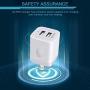 AILKIN USB Plug, Wall Charger Fast Charging Block, Power Adapter Cube 2 Port Charge Travel Brick Cell Quick Chargers Box cargador for iPhone SE, 11Pro Max, Samsung Galaxy, LG, iPad, X, 8, 7,6 Plus