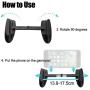 Mobile Game Controller for PUBG Mobile Triggers Button Sensitive Shoot and Aim Touch Key L1R1 for Fortnite/Critical Ops/Rules of Survival Cell Phone Game Controller for Android iOS