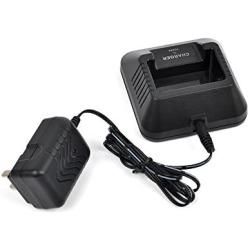 Walike Talkie Base Desktop Charger for Baofeng UV-5R UV-5RA UV-5RB UV-5RC UV-5RD UV-5RE UV-5Replus Two-Way Radio