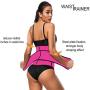 FeelinGirl Women Neoprene Sweat Waist Trainer Corset Trimmer Belt Waist Cincher Body Shaper