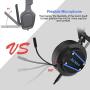 ALWUP A9 Xbox One Headset, PS4 Gaming Headset with Mic, PC Game Headphones with Microphone for Gamer Playstation 4 Xbox 1 S & X Nintendo Switch Computer Laptop of Stereo Surround Sound, Deep Ear Pads