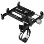 GUB Bicycle & Motorcycle Phone Mount, Aluminum Alloy Bike Phone Holder with 360° Rotation for iPhone 11 Pro Max X XR Xs 7s 8 Plus, Samsung S20 S7/S6/Note10/9/8/4 GPS Mount 4 to 6.5 Inch (Black)