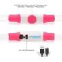 BSEEN LED Dog Collar, USB Rechargeable, Glowing pet Dog Collar for Night Safety, Fashion Light up Collar for Small Medium Large Dogs