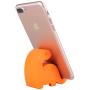 Plinrise Animal Desk Phone Stand, Update Dinosaur Silicone Office Phone Holder, Creative Phone Tablet Stand Mounts, Size:1.3" X 3.0" X 2.7" (Orange)