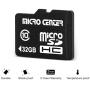 Micro Center 32GB Micro SD Card Class 10 Micro SDHC Flash Memory Card with SD Card Adapter