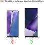 EGV [2 Pack] Screen Protector for Samsung Galaxy Note 20 Ultra, 9H Tempered Glass [Fingerprint Unlock Compatible] [Easy to Install] [Case Friendly]