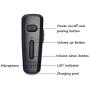 Two Way Radio Bluetooth Headset Wireless Earpiece with 2pin Dongle and Finger PTT Button Compatible for Midland and Icom Walkie Talkie with 2 Pin Earphone Jack