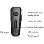 Two Way Radio Bluetooth Headset Wireless Earpiece with 2pin Dongle and Finger PTT Button Compatible for Midland and Icom Walkie Talkie with 2 Pin Earphone Jack