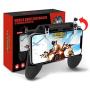 FIYAPOO Mobile Game Controller for PUBG/Fortnite, L1R1 Trigger Gamepad Compatible for iPhone iOS Android, Sensitive Shoot and Aim Joysticks Gaming Grip