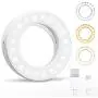 Selfie Ring Light 3 Light Modes, Clip On Phone Camera Selfie LED Fill Light Rechargeable, Adjustable Brightness Selfie Circle Light Compatible for iPhone, iPad, Android, Tablet, Laptop Selfie Ring Light 3 Light Modes, Clip On Phone Camera Selfie LED Fill Light Rechargeable, Adjustable Brightness Selfie Circle Light Compatible for iPhone, iPad, Android, Tablet, Laptop