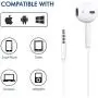 MOPIDICK 3.5mm in-Ear Wired Noise Cancellation Earbuds/Earphones/Headphones with Remote & Micphone Compatible with iPhone 6s plus/6/5s/5c/Pad/S10 Android All 3.5 mm Audio Devices (2 Pack)-white-01 MOPIDICK 3.5mm in-Ear Wired Noise Cancellation Earbuds/Earphones/Headphones with Remote & Micphone Compatible with iPhone 6s plus/6/5s/5c/Pad/S10 Android All 3.5 mm Audio Devices (2 Pack)-white-01