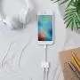 Headphone Adapter for iPhone Charger Jack AUX Audio 3.5 mm Jack Adapter for iPhone Adapter Compatible with iPhone 7/7 Plus/8/8P lus/11/X/XS/XSMAX Dongle Accessory Connector Compatible All iOS Systems