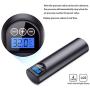 YTA Portable air Compressor,150 PSI Electric Auto Pump for Car Motorcycle Bike with Digital LCD 150 PSI for Car, Truck, Bicycle USB Rechargeable, Easy to Read W/Digital Pressure