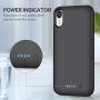 voo Battery Case for iPhone XR, 6800mAh Protective Portable Charging Case Rechargeable Battery Pack for iPhone XR External Battery Phone Cover 6.1 inch Battery Case - Black