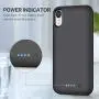 voo Battery Case for iPhone XR, 6800mAh Protective Portable Charging Case Rechargeable Battery Pack for iPhone XR External Battery Phone Cover 6.1 inch Battery Case - Black voo Battery Case for iPhone XR, 6800mAh Protective Portable Charging Case Rechargeable Battery Pack for iPhone XR External Battery Phone Cover 6.1 inch Battery Case - Black