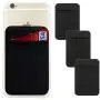 Adhesive Phone Pocket,Cell Phone Stick On Card Wallet,Credit Cards/ID Card Holder(Double Secure) with 3M Sticker for Back of iPhone,Android and All Smartphones. (Black) Adhesive Phone Pocket,Cell Phone Stick On Card Wallet,Credit Cards/ID Card Holder(Double Secure) with 3M Sticker for Back of iPhone,Android and All Smartphones. (Black)