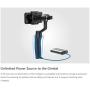 MOZA MINI MI 3-Axis Handheld Gimbal Stabilizer for Smartphone iPhone X 8 7 6 Plus Samsung Galaxy S9/S9+ S8 S7 Sony z5 Wireless Phone Charging Vertical Shooting Inception Mode Stunning Motion Timelapse