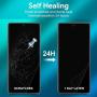 [2 Pack] Galaxy S20 Privacy/HD Screen Protector, Anti-Spy Flexibel Film TPU Screen Protector for Galaxy S20 5G 6.2 Inch 2020 [Support Fingerprint ID] [Case Friendly] [Full Coverage] - Black