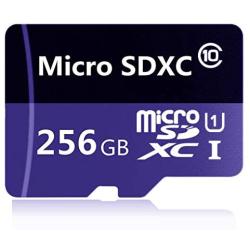 Micro SD SDXC Card 256GB Memory Card High Speed Class 10 with Free Adapter, Designed for Android Smartphones