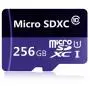 Micro SD SDXC Card 256GB Memory Card High Speed Class 10 with Free Adapter, Designed for Android Smartphones