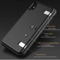 MeterMal Game Accessoryl 2 in 1 Gamepad Phone Case Pubg Mobile Game Joystick Controller Free Fire L1R1 Buttons for IP Mobile Phone 6/6S 6P/6SP 7/8 7P/8P X/XS XR XS MAX IP Mobile Phone 7/8