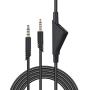 Replacement 2.0M Astro A40TR Inline Mute Cable Cord with Mute Function Also Works with A40/A10 Gaming Headsets Xbox one ps4 Controller Gozahad