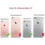 ULAK iPhone 6S Case,iPhone 6 Case, Slim Fit Dual Layer Soft Silicone & Hard Back Cover Bumper Protective Shock-Absorption & Skid-Proof Anti-Scratch Hybrid Case, Artistic/Mint Green Marble