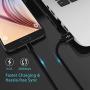 USB C Charger Cable Cord for Samsung S20 Plus Ultra A51 A71 A01 A21 A21S A41 A31 A11 5G A20S A30S M30 M21 M31 Galaxy Tab A 10.1 8.0 2019/10.5 2018/Tab S6 S3 S4 S5e,3A Fast Charging Power Wire 6FT+6FT