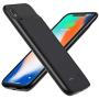 Battery Case for iPhone X/Xs/10, 4100mAh Ultra Slim Portable Protective Charging Case Extended Rechargeable Battery Pack for iPhone X/Xs (5.8 Inch) Black