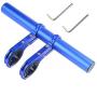 KANGBUKE Bike Handlebar Extender, Bicycle Handlebar Extension Aluminum Alloy Mount Holder Double Clamp Bike Bracket Bicycle Accessories for Flashlight Speedometer