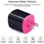 USB Type C Charger, AndHot 2-Port Wall Charger Power Adapter + 6ft Fast Charge USB C Cable Replacement for Samsung Galaxy Note 10+ 10 9 8 S10 S10E S9 A50 A10E A20 A30 A40 A60 A70 A80 A90 M20 M30 M40