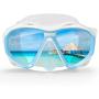 COPOZZ Scuba Mask, No Fogging Snorkeling Scuba Dive Glasses, Great Seal Free Diving Tempered Glass Mask Goggles