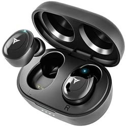 Bluetooth Earbuds Wireless Earbuds Bluetooth Earphones Wireless Headphones, Bluetooth 5.0 TWS Stereo Earphones in-Ear with Charging Case, Built-in Microphones for Sports,Workout,Gym (Black)