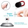 Laptop Camera Cover Slide, Anti-spy Webcam Cover for Laptop, PC, MacBook,iMac,Computer,iPad,Smartphone,Echo Spot,Tablet,Ultra Thin Camera Slide Blocker
